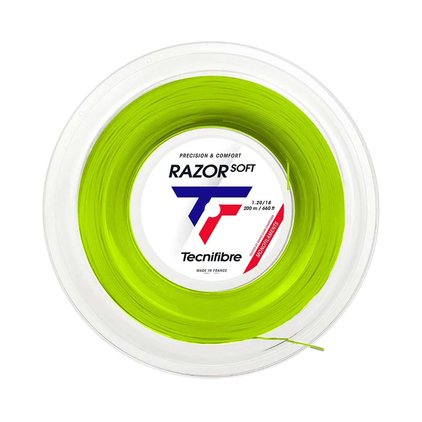 Tecnifibre Razor Soft 200m Bobinas De Cordaje-Lima Tecnifibre Razor Soft 200m Bobinas De Cordaje-Lima