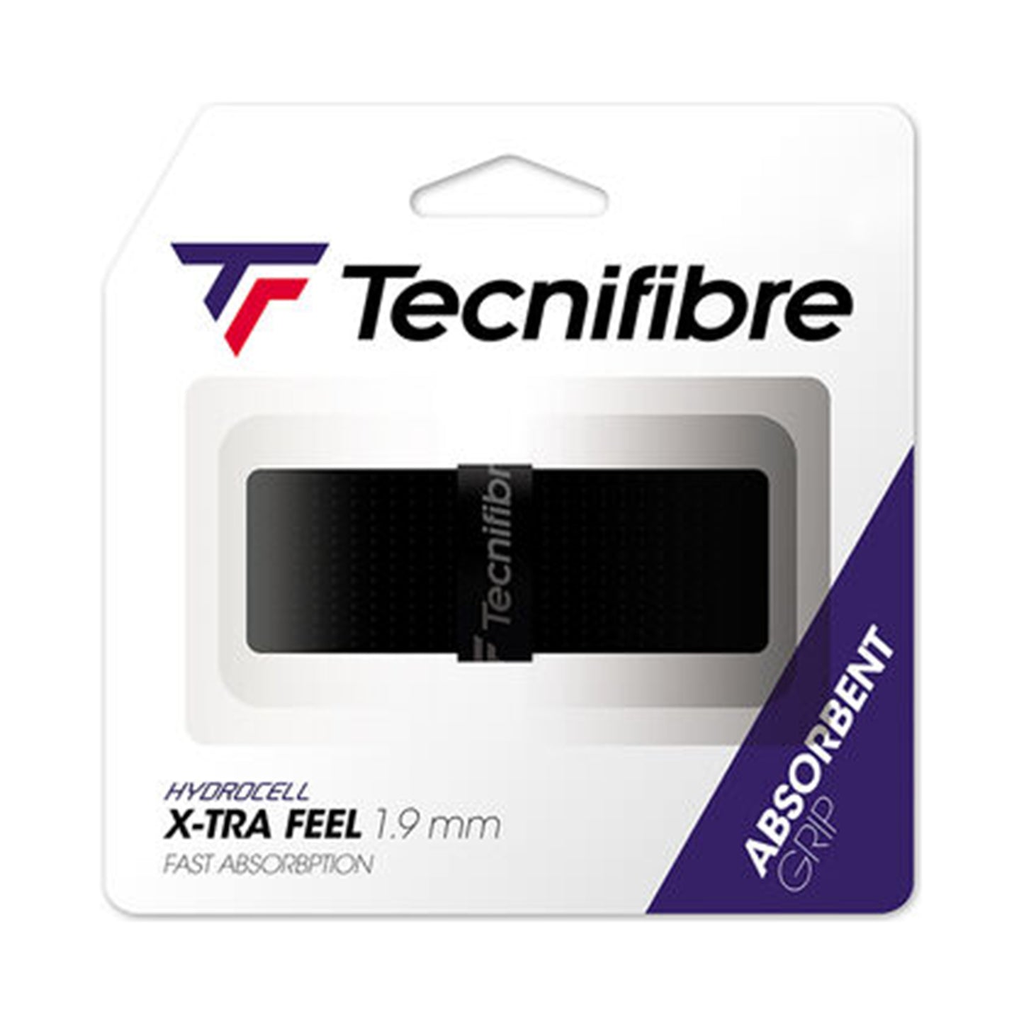 Tecnifibre X-Tra Feel Pack De 1-Negro Tecnifibre X-Tra Feel Pack De 1-Negro