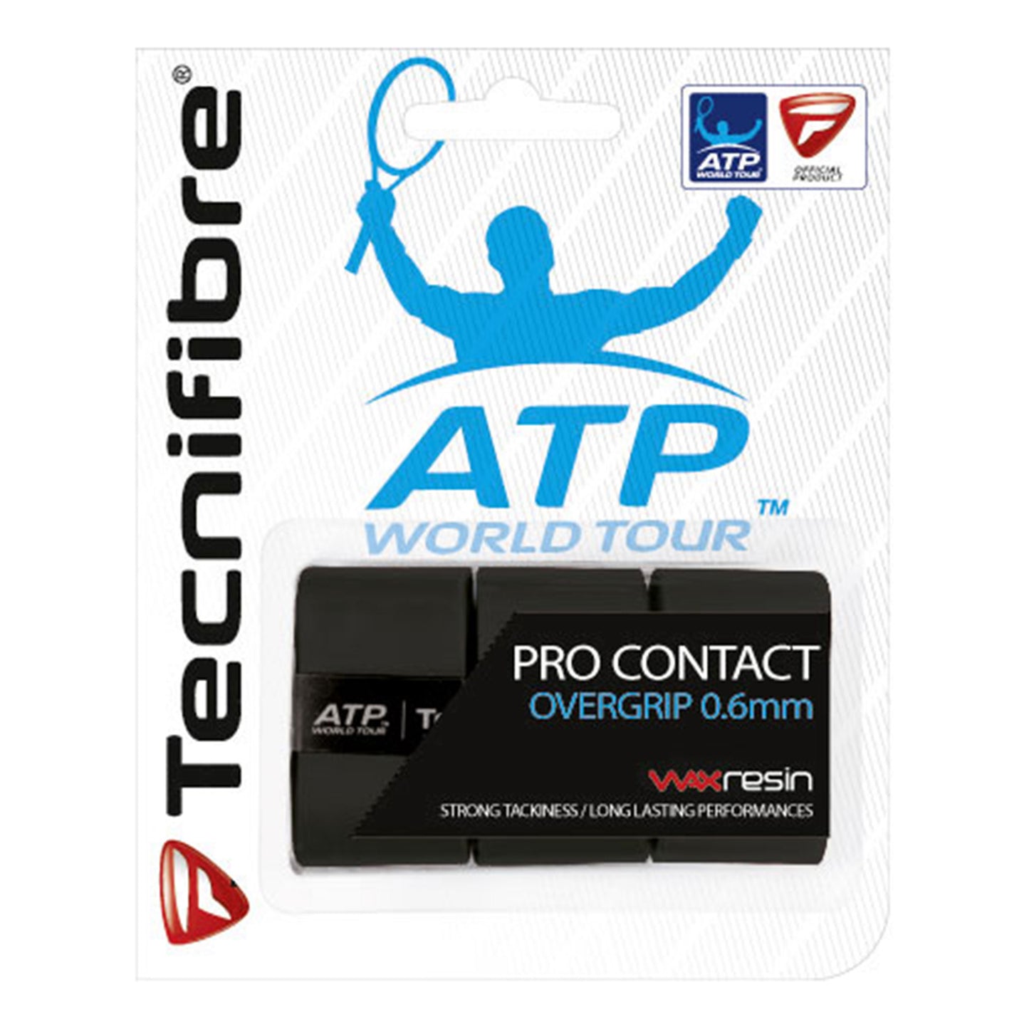 Tecnifibre Contact Pro 3er Pack de 3 - negro Tecnifibre Contact Pro 3er Pack de 3 - negro