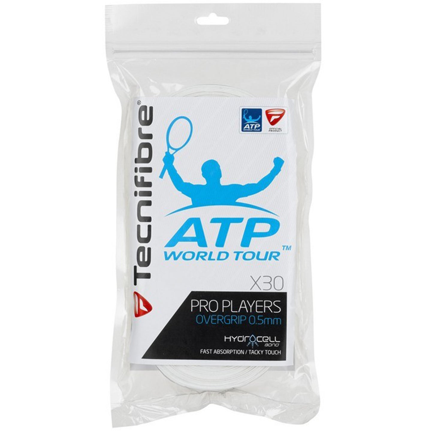 Tecnifibre Players Pro 30er Pack De 30-Blanco Tecnifibre Players Pro 30er Pack De 30-Blanco