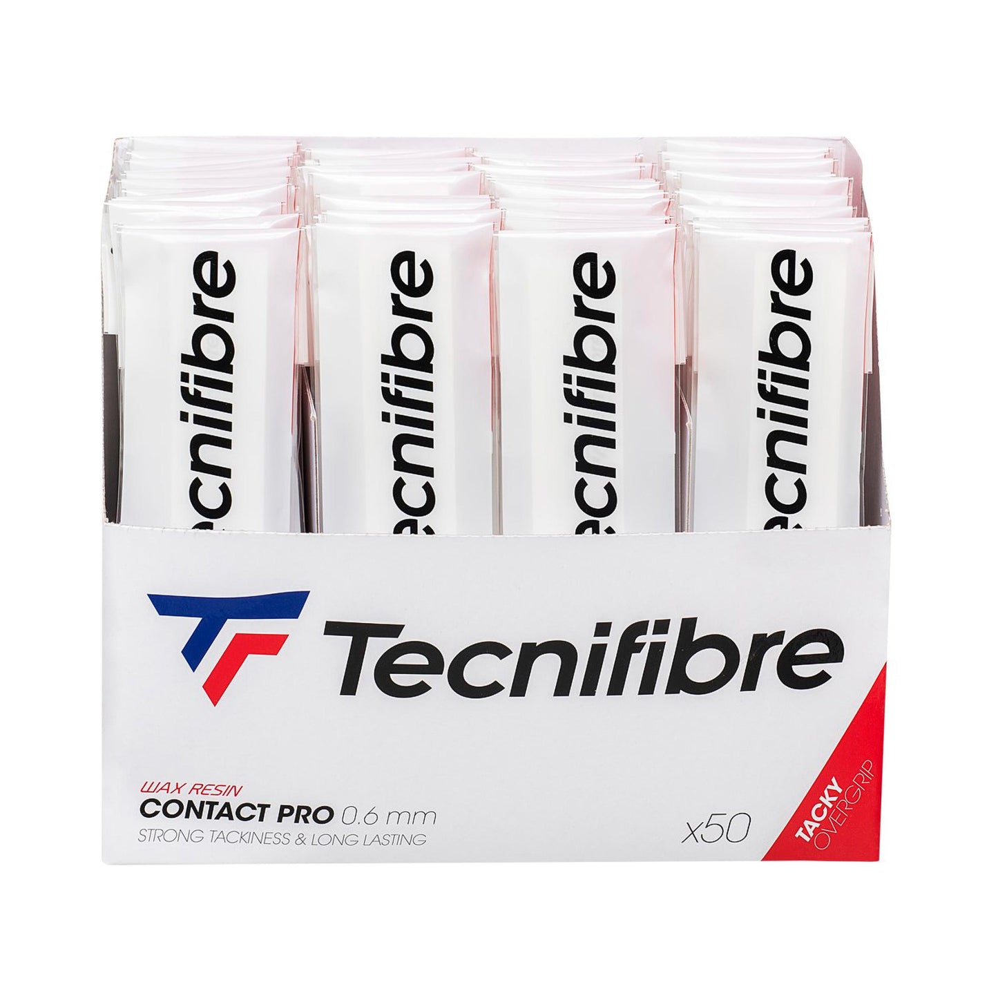Tecnifibre Contact Pro Pack de 50 - blanco Tecnifibre Contact Pro Pack de 50 - blanco