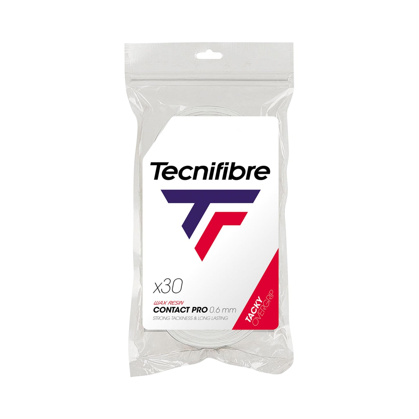 Tecnifibre Player Pro Feel Pack de 30 - blanco Tecnifibre Player Pro Feel Pack de 30 - blanco