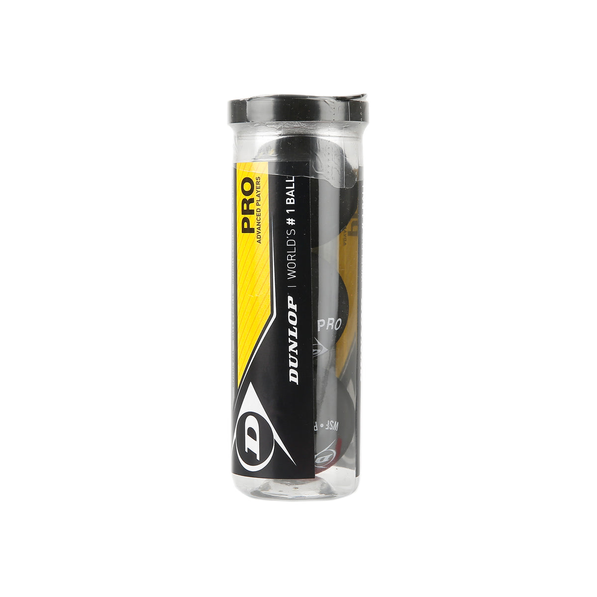 Dunlop Pro 3-Ball Tube Bote de 3 pelotas Dunlop Pro 3-Ball Tube Bote de 3 pelotas