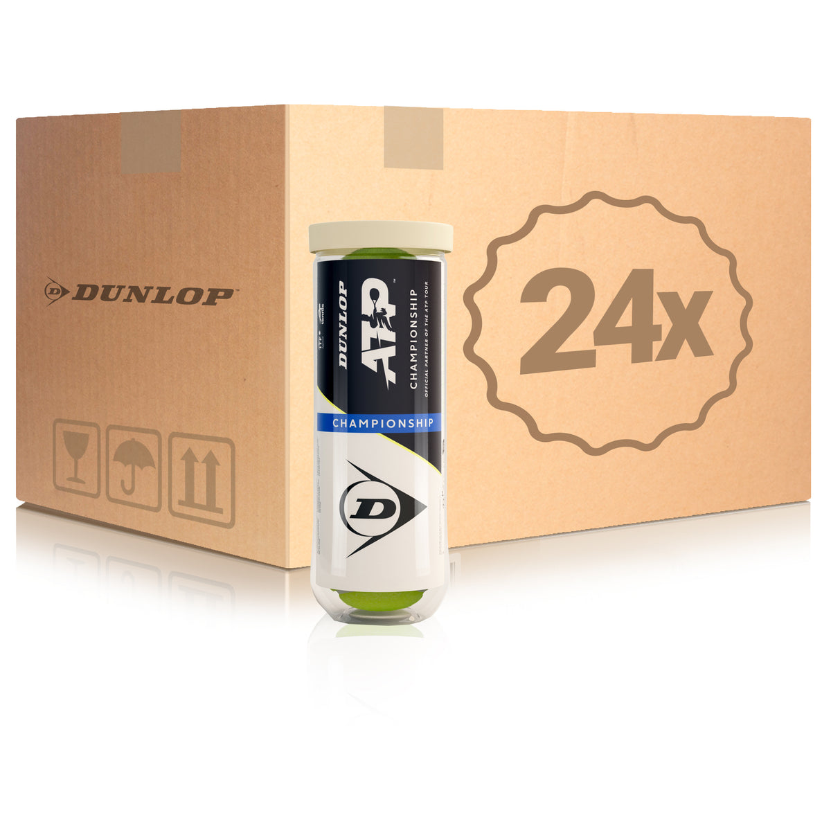 Dunlop 24 botes de 3 pelotas ATP Championship Dunlop 24 botes de 3 pelotas ATP Championship