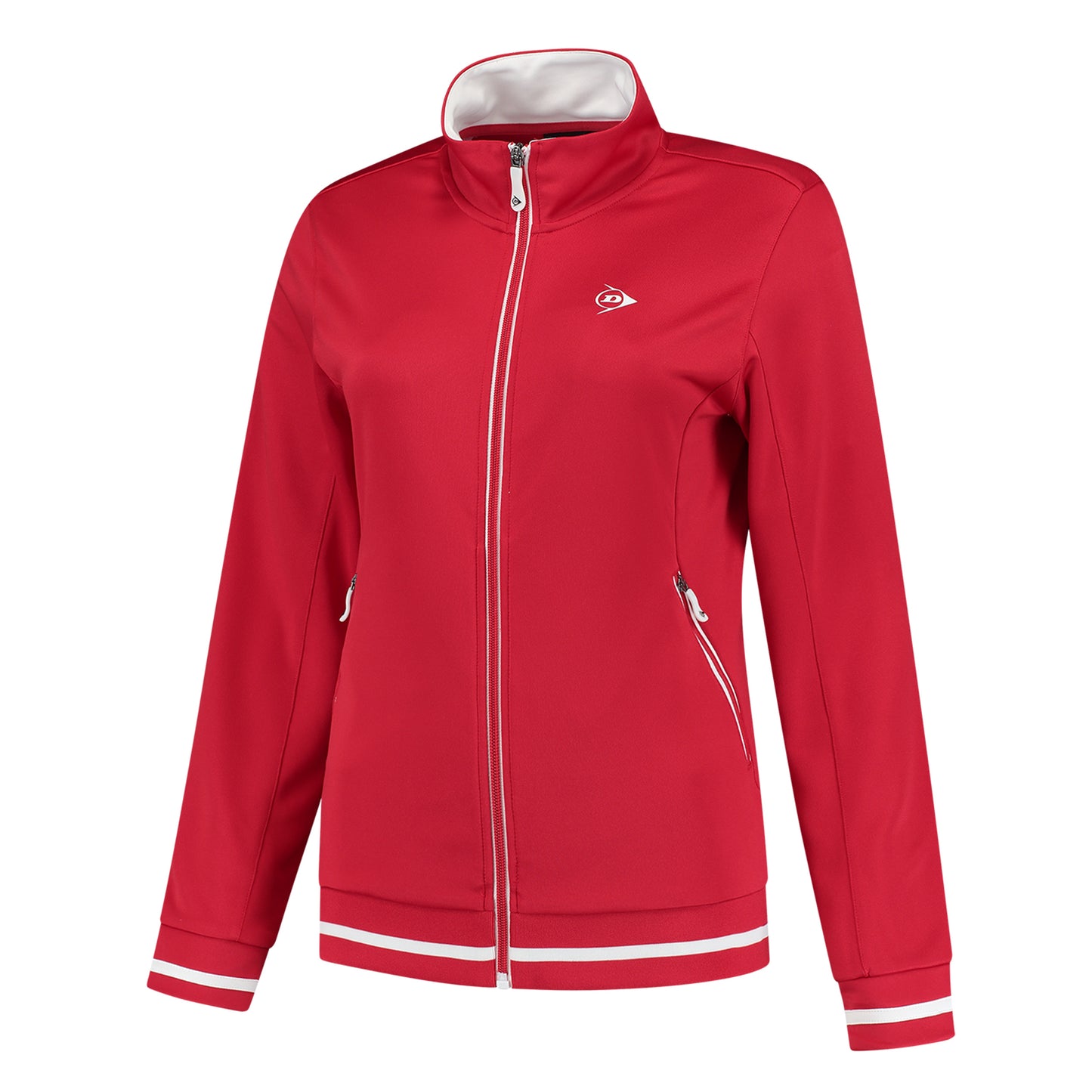 Dunlop Knitted Chaqueta De Entrenamiento Mujeres-Rojo Dunlop Knitted Chaqueta De Entrenamiento Mujeres-Rojo