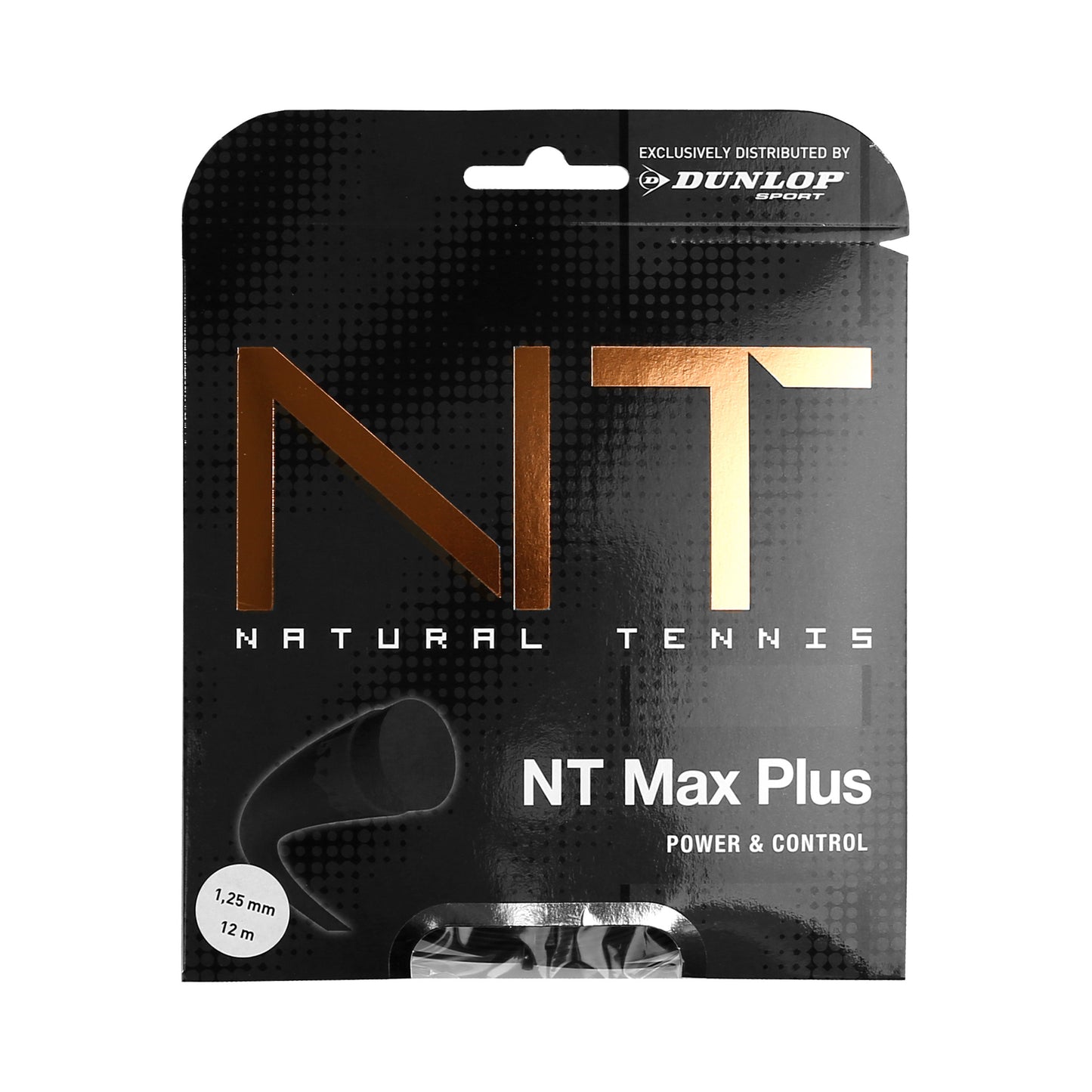 Dunlop NT Max Plus Sets Individuales 12m-Negro Dunlop NT Max Plus Sets Individuales 12m-Negro