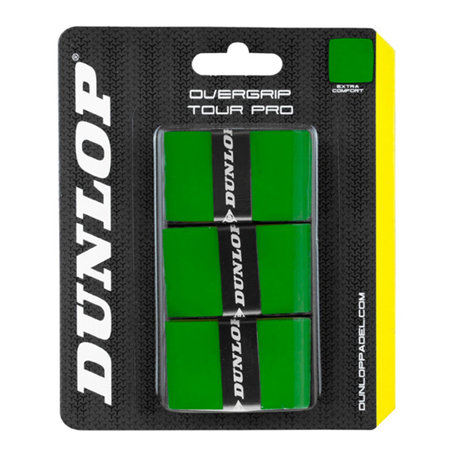 Dunlop Tour Pro Pack de 3-verde Dunlop Tour Pro Pack de 3-verde
