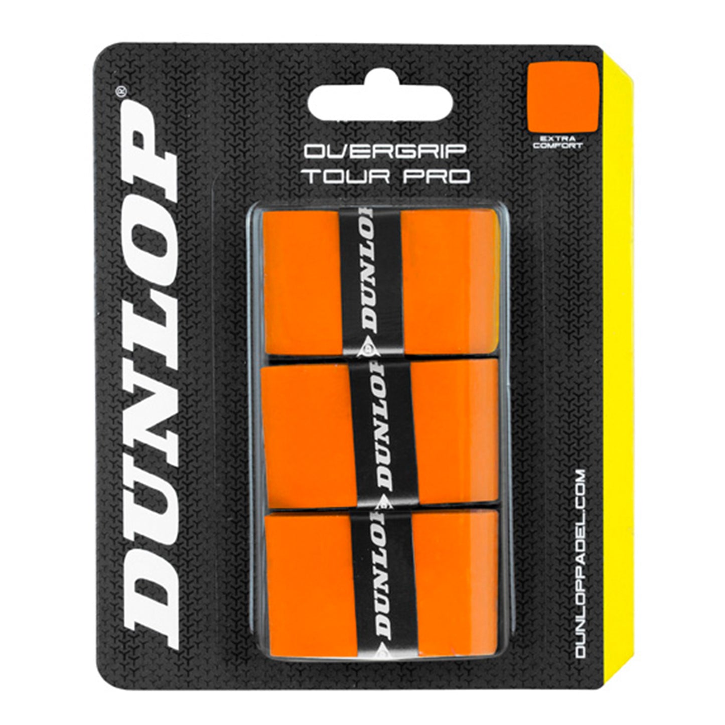 Dunlop Tour Pro Pack de 3-naranja Dunlop Tour Pro Pack de 3-naranja