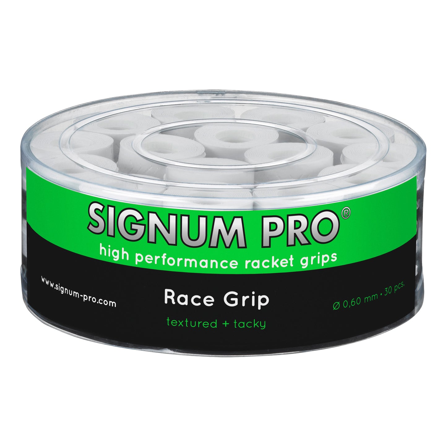 Signum Pro Race Grip Pack De 30-Blanco Signum Pro Race Grip Pack De 30-Blanco