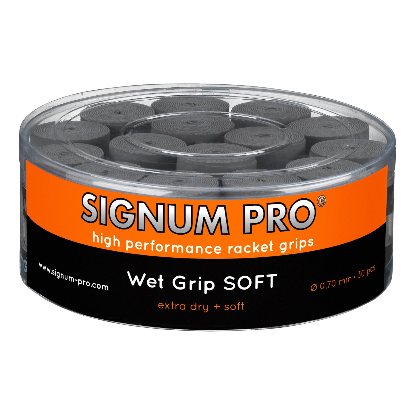 Signum Pro Wet Grip SOFT Pack De 30-Gris Signum Pro Wet Grip SOFT Pack De 30-Gris