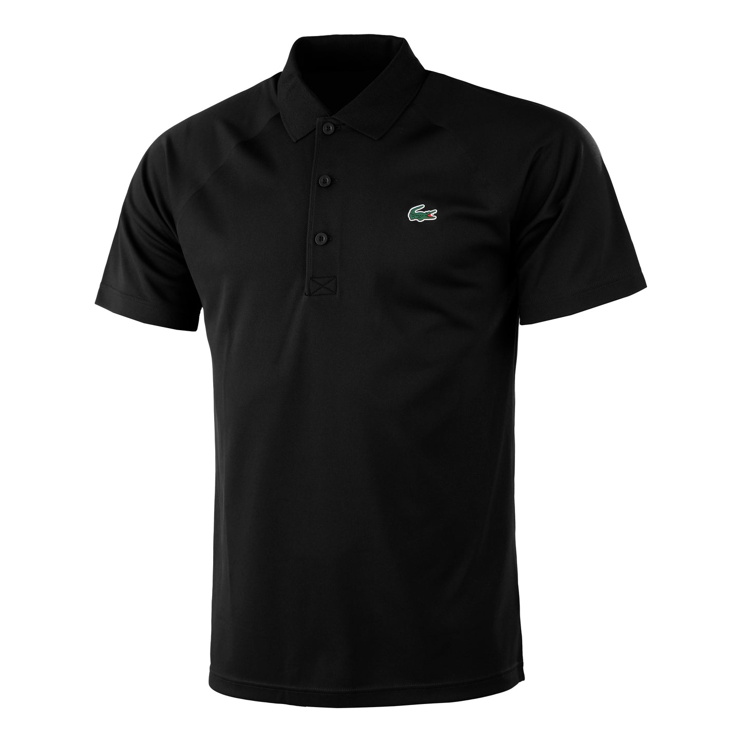 Lacoste Tennis Polo Hombres-Negro Lacoste Tennis Polo Hombres-Negro