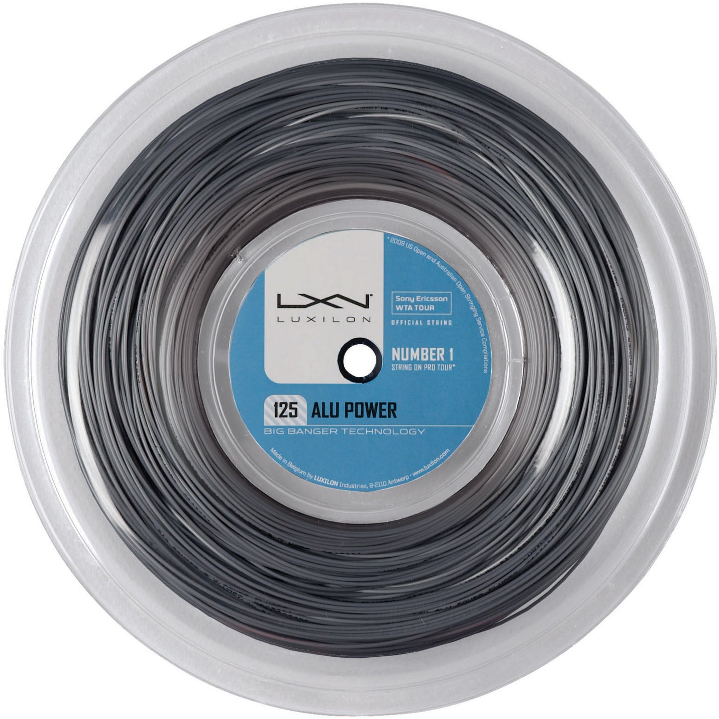 Luxilon Alu Power Bobinas De Cordaje 200m-Plateado Luxilon Alu Power Bobinas De Cordaje 200m-Plateado