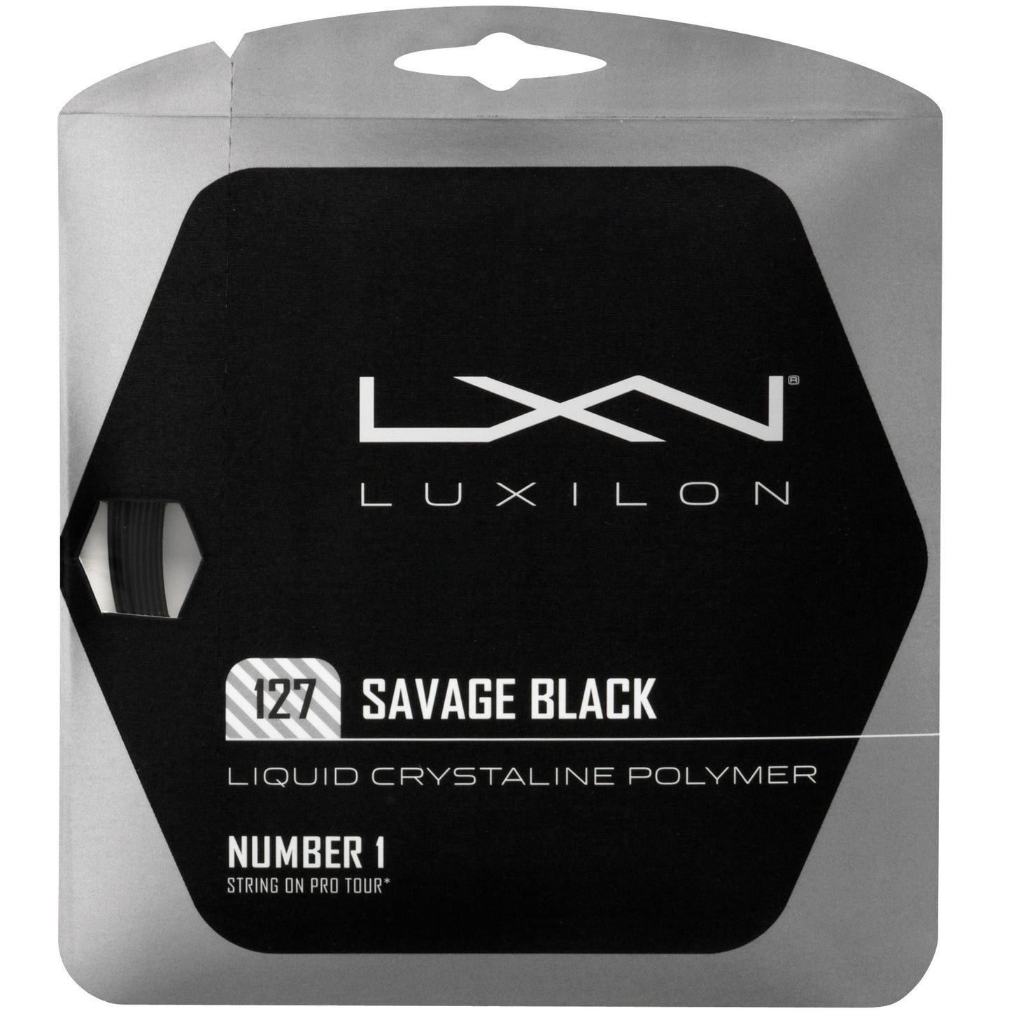 Luxilon Savage Sets Individuales 12,2m - negro Luxilon Savage Sets Individuales 12,2m - negro