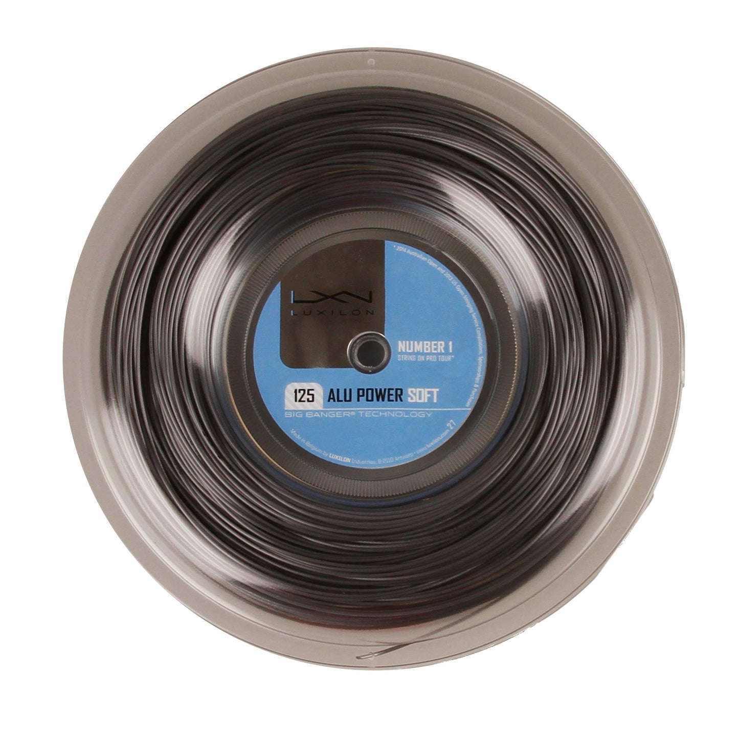 Luxilon Alu Power Soft Bobinas De Cordaje 200m-Plateado Luxilon Alu Power Soft Bobinas De Cordaje 200m-Plateado