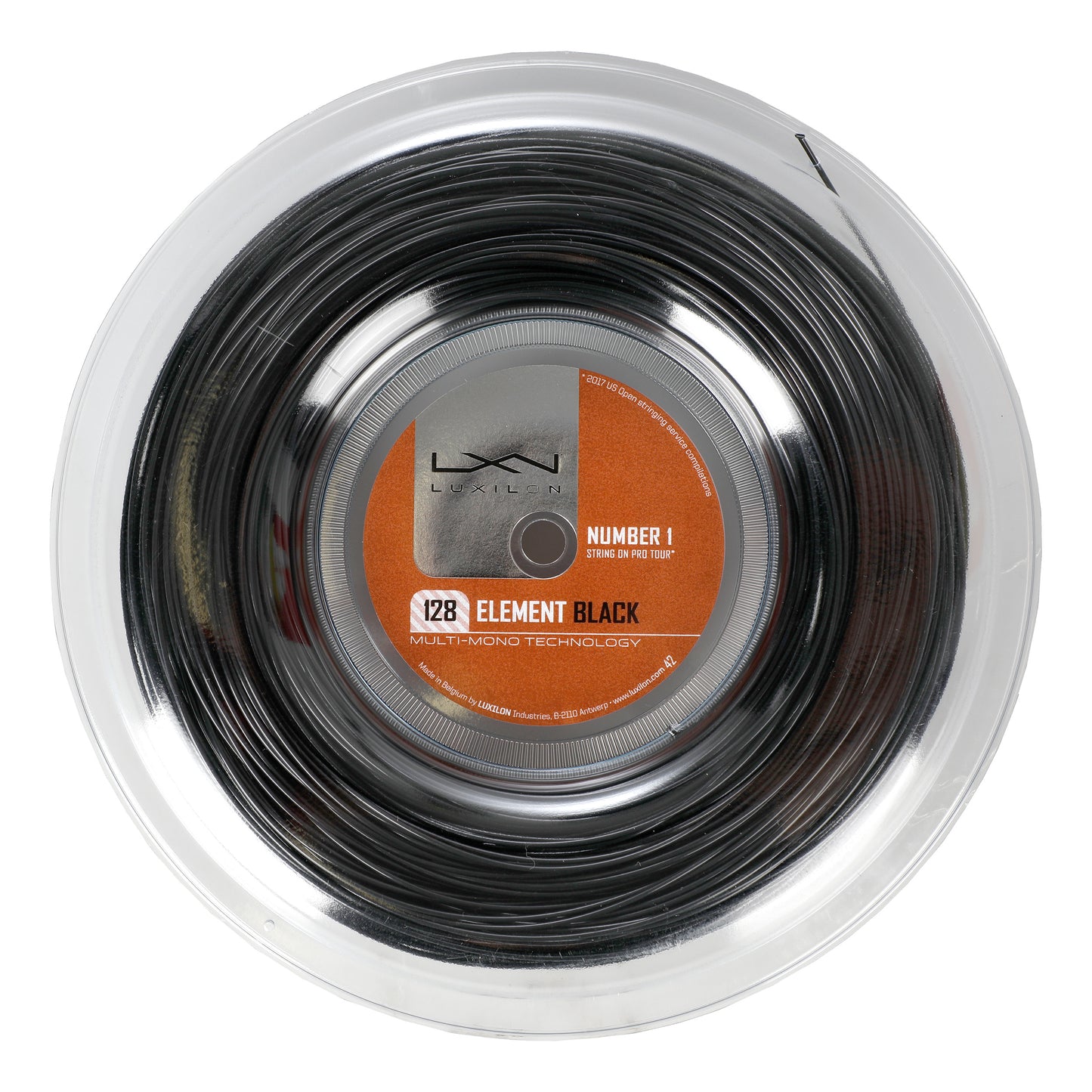 Luxilon Element Bobinas De Cordaje 200m Edición Especial-Negro Luxilon Element Bobinas De Cordaje 200m Edición Especial-Negro