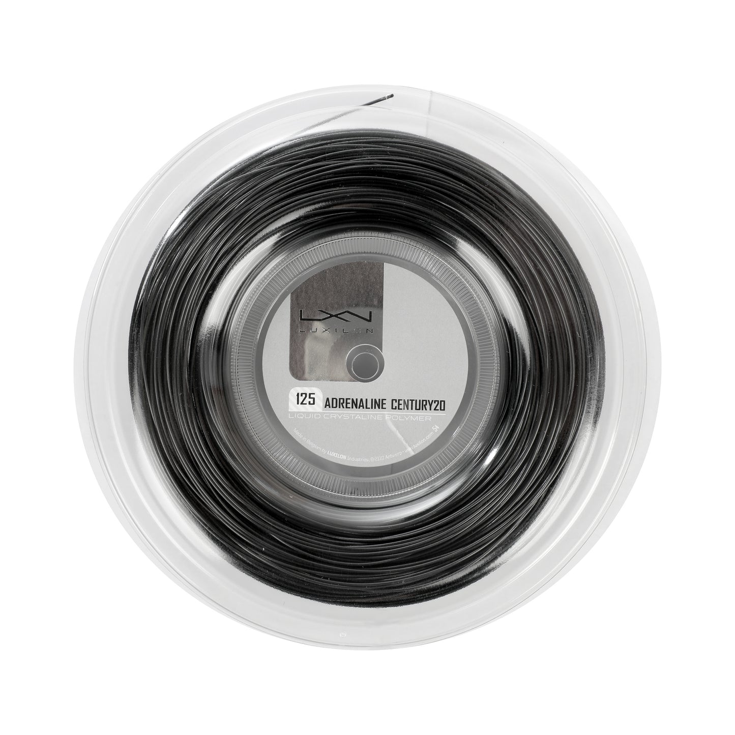 Luxilon Adrenaline Century20 Bobinas De Cordaje 200m Edición Especial-Negro Luxilon Adrenaline Century20 Bobinas De Cordaje 200m Edición Especial-Negro