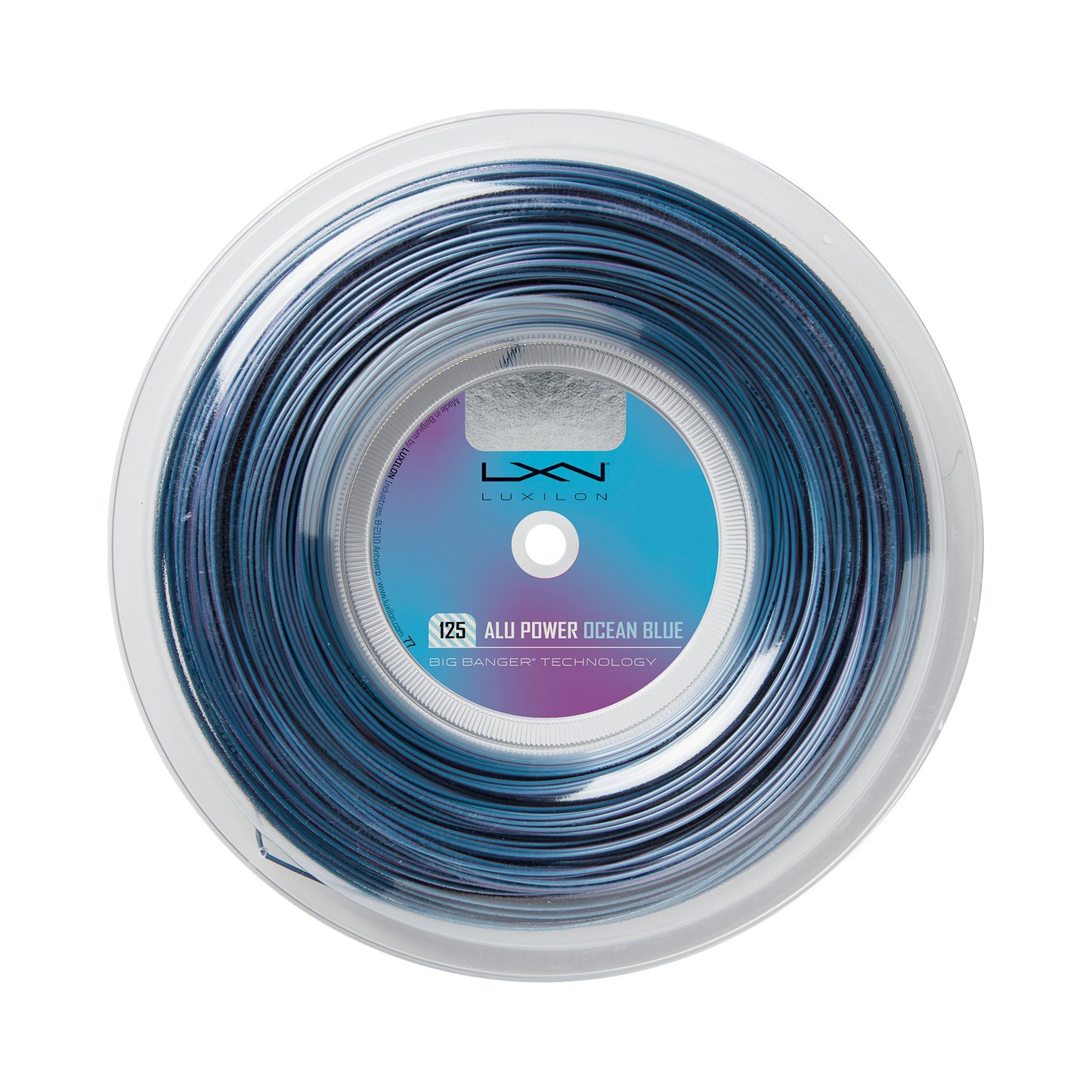 Luxilon Alu Power Ocean Bobinas De Cordaje 200m-Azul Luxilon Alu Power Ocean Bobinas De Cordaje 200m-Azul
