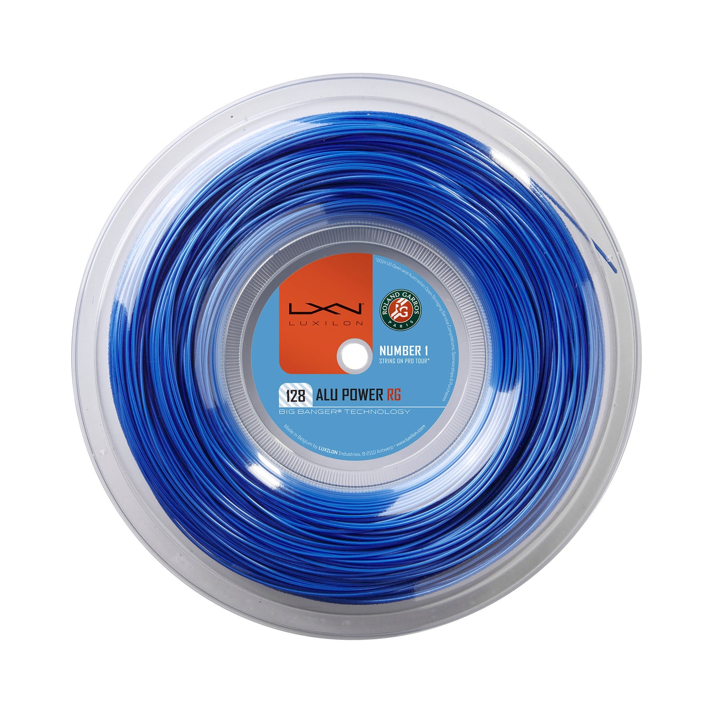 Luxilon Alu Power Roland Garros Bobinas De Cordaje 12,2m-Azul Luxilon Alu Power Roland Garros Bobinas De Cordaje 12,2m-Azul