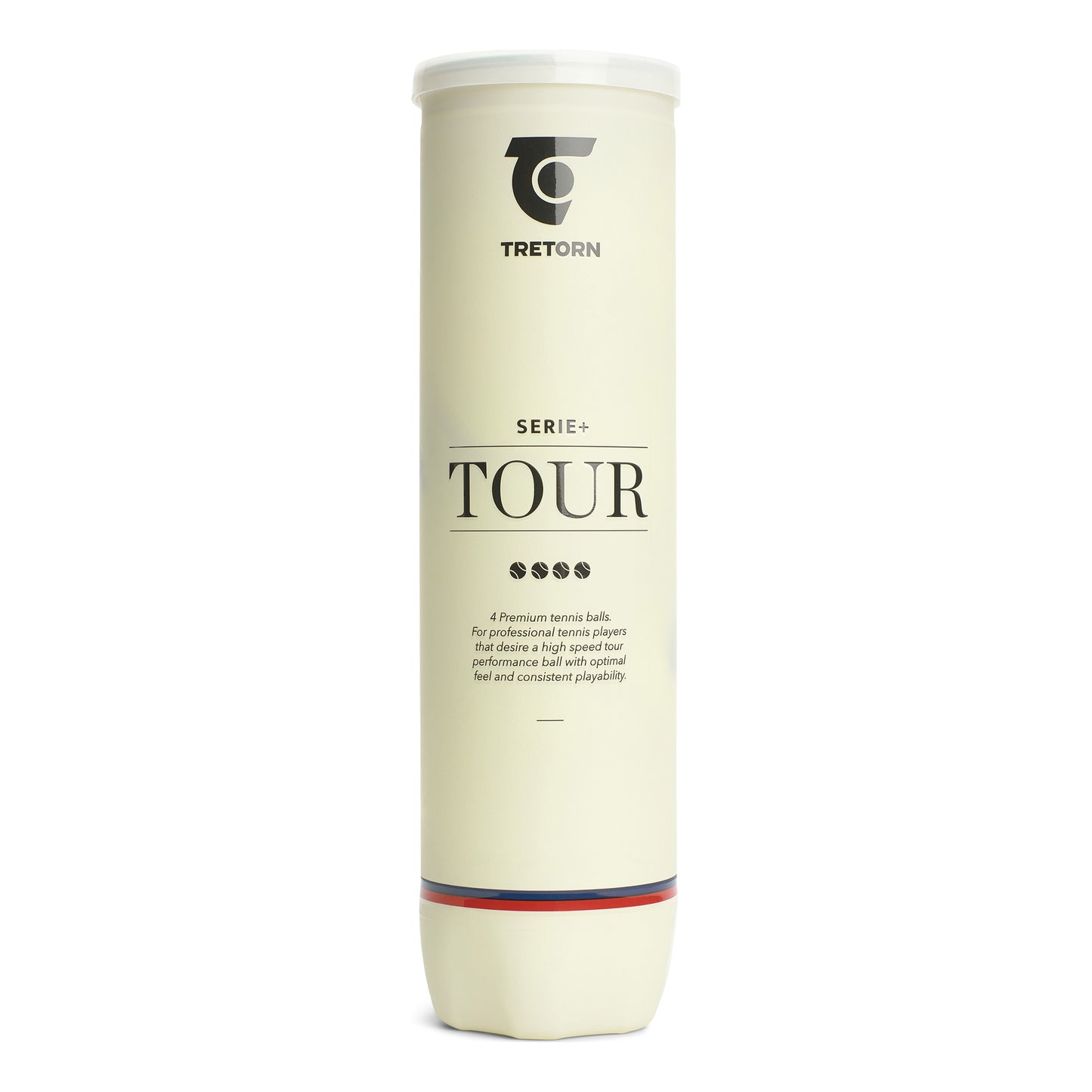 Tretorn Serie+Tour Bote De 4 Pelotas Tretorn Serie+Tour Bote De 4 Pelotas