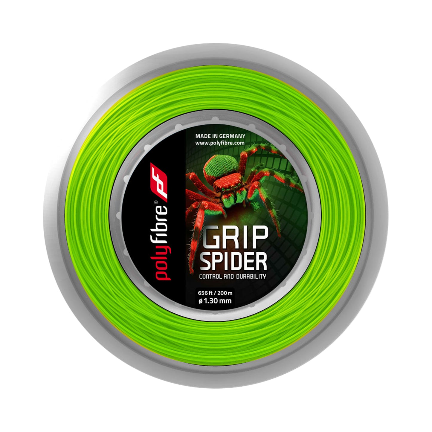 Polyfibre Grip Spider Bobinas De Cordaje 200m-Verde Polyfibre Grip Spider Bobinas De Cordaje 200m-Verde