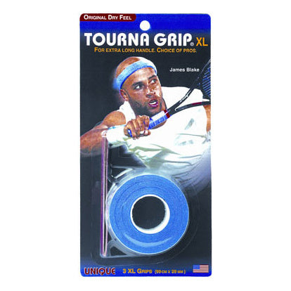 Tourna Grip XL Pack De 3-Azul Tourna Grip XL Pack De 3-Azul