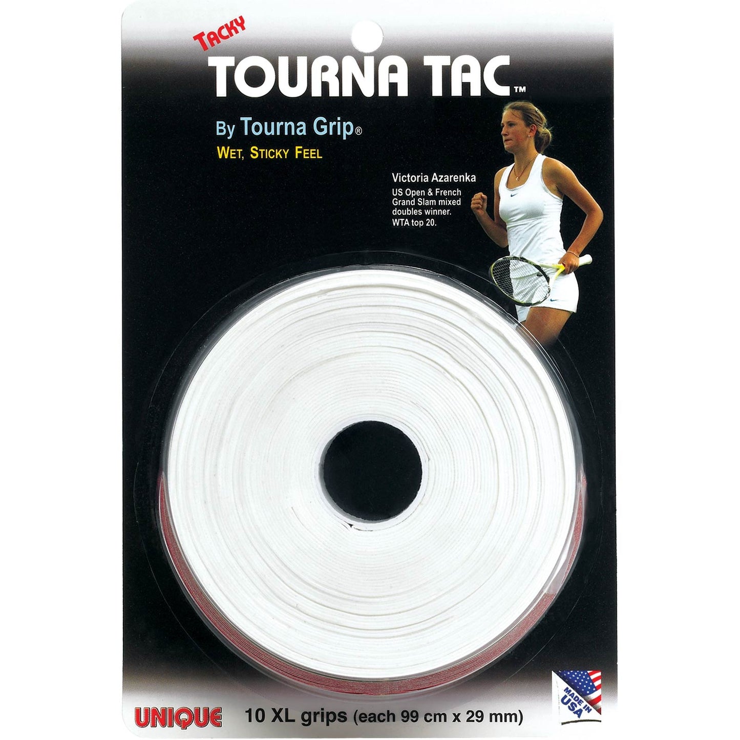 Tourna Tac Pack De 10-Blanco Tourna Tac Pack De 10-Blanco