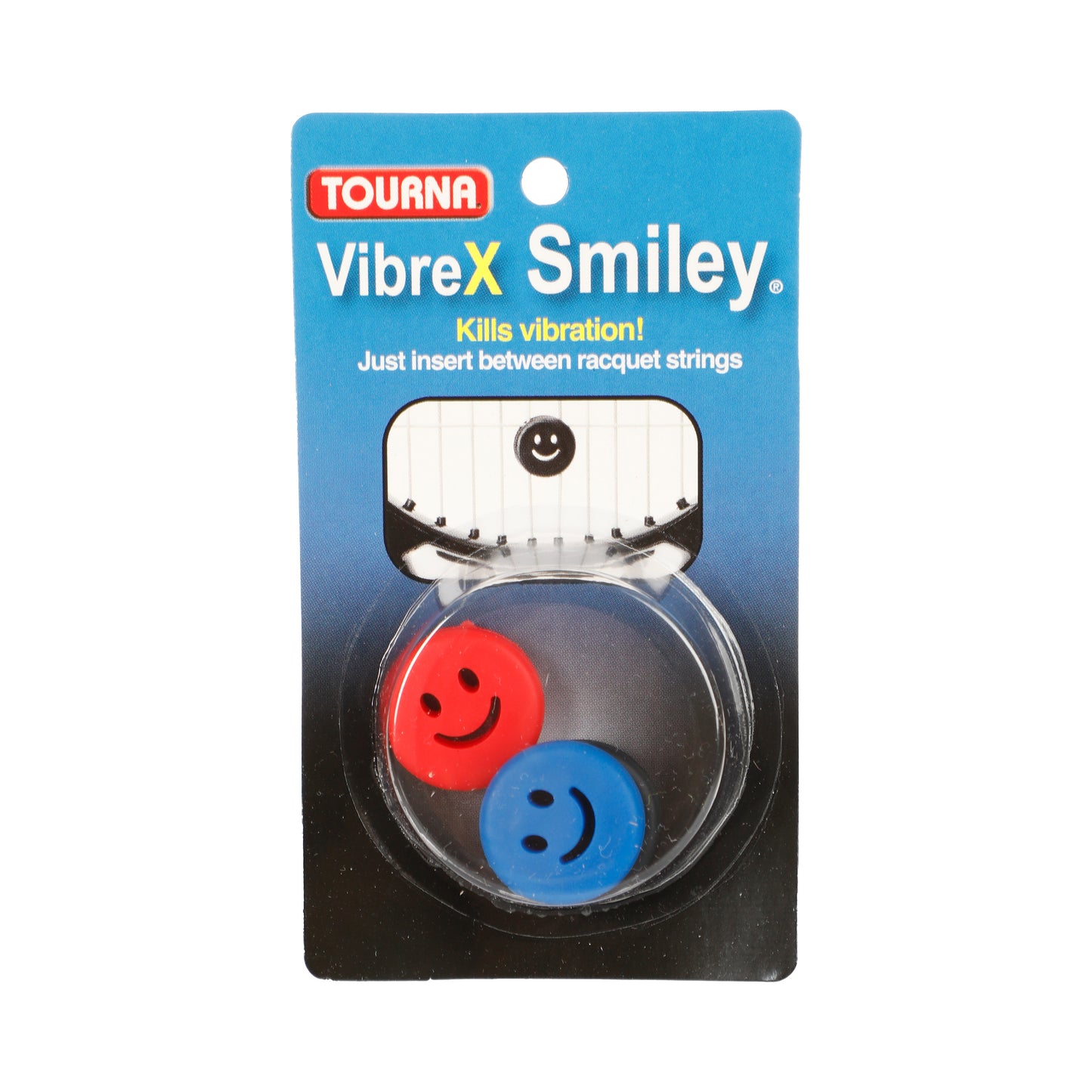 Tourna Vibrex Smile Antivibradores Pack De 3-Rojo,Negro Tourna Vibrex Smile Antivibradores Pack De 3-Rojo,Negro
