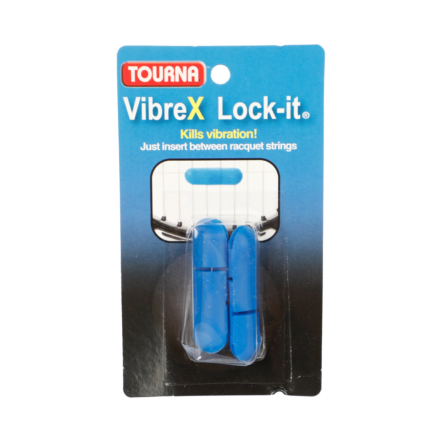 Tourna Vibrex Lock Antivibradores Pack De 2-Azul Tourna Vibrex Lock Antivibradores Pack De 2-Azul