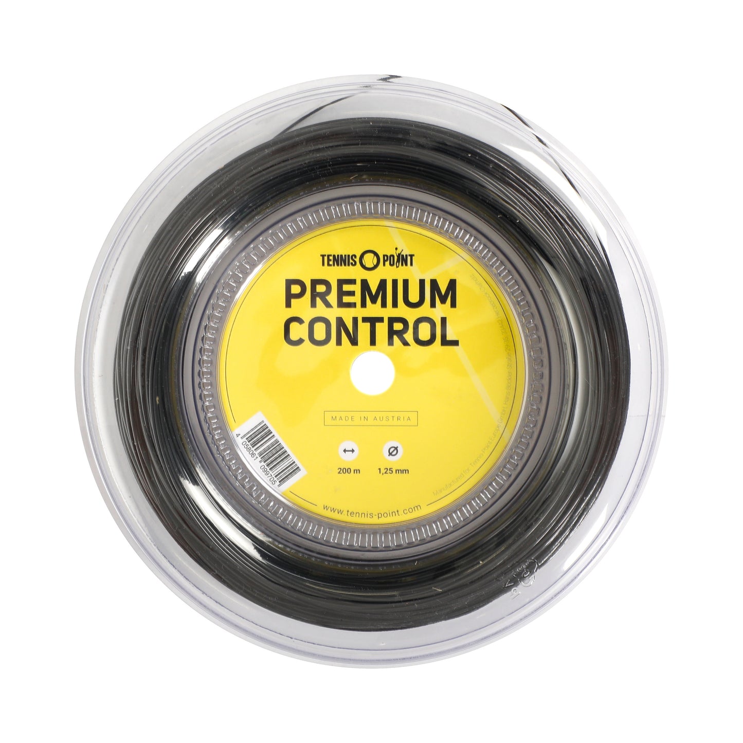 Tennis-Point Premium Control Bobinas De Cordaje 200m-Negro Tennis-Point Premium Control Bobinas De Cordaje 200m-Negro