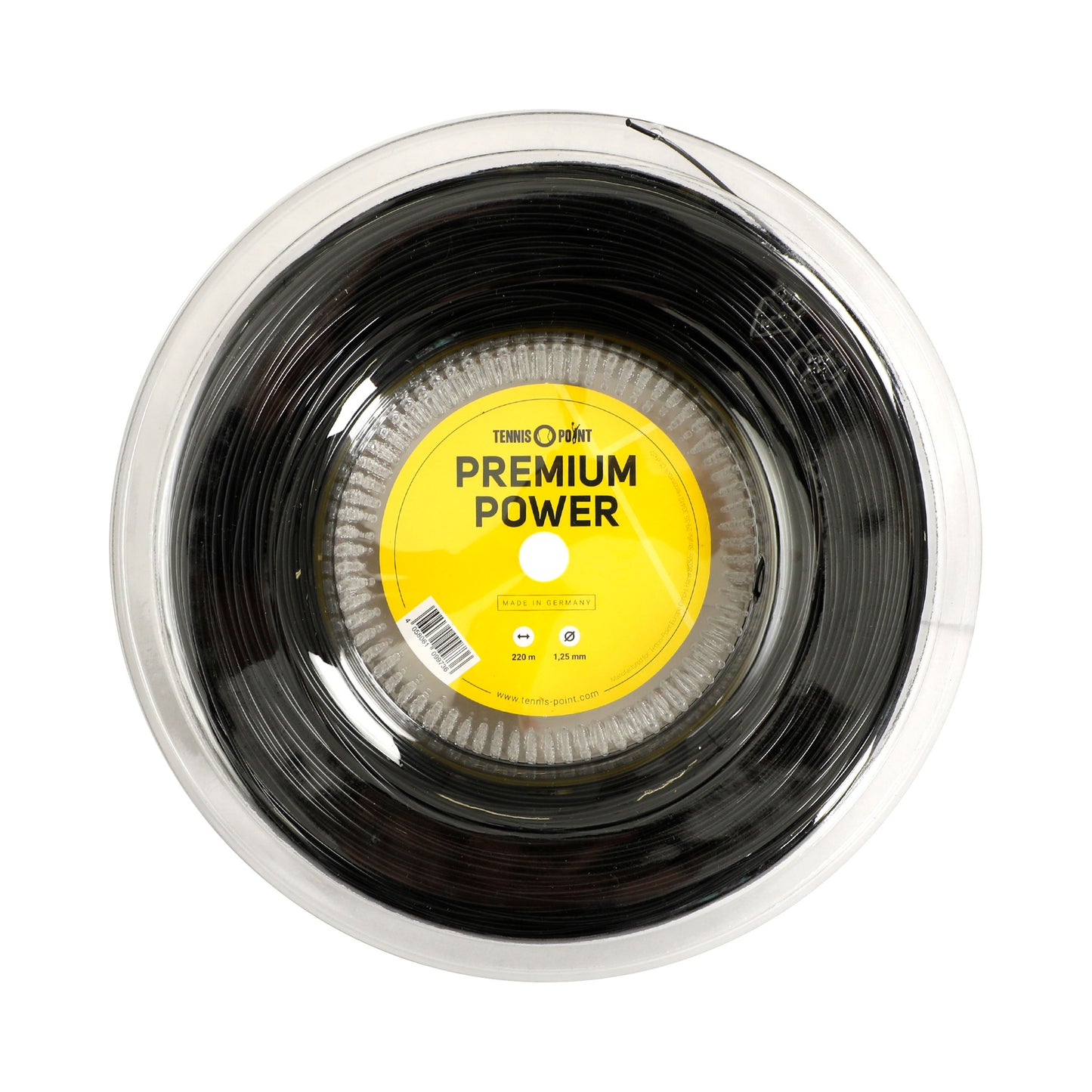 Tennis-Point Premium Power Bobinas De Cordaje 220m-Negro Tennis-Point Premium Power Bobinas De Cordaje 220m-Negro