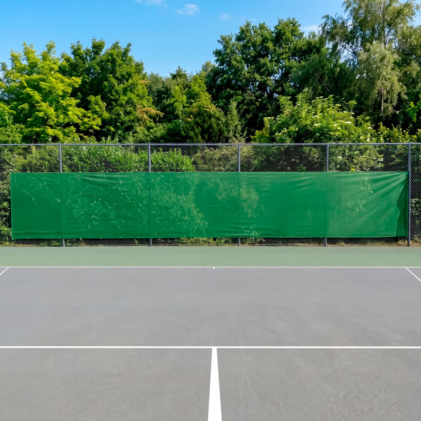 Tennis-Point Blanko 12x2m Panel-Verde Tennis-Point Blanko 12x2m Panel-Verde