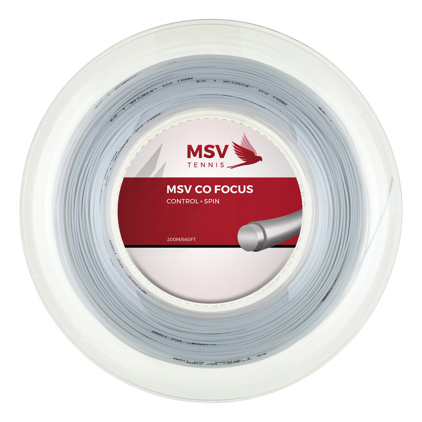 MSV Co.-Focus Bobinas De Cordaje 200m-Gris MSV Co.-Focus Bobinas De Cordaje 200m-Gris