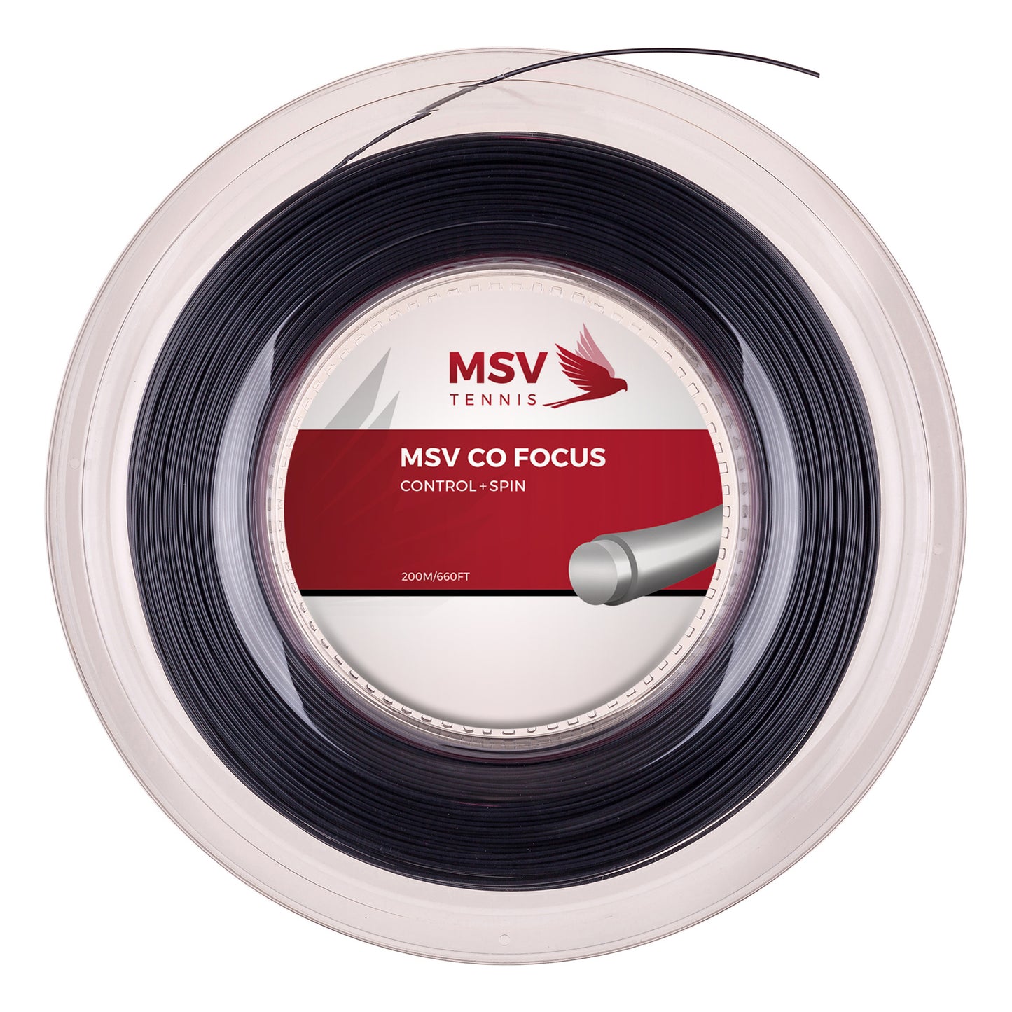 MSV Co.-Focus Bobinas De Cordaje 200m-Negro MSV Co.-Focus Bobinas De Cordaje 200m-Negro
