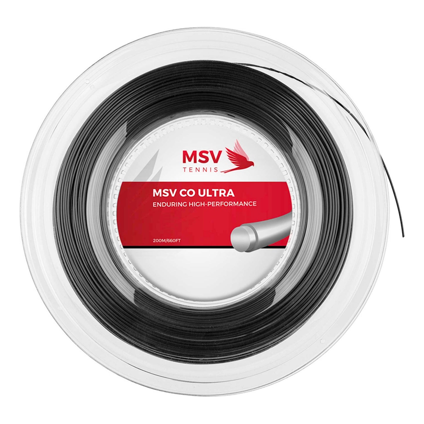MSV Co Ultra Bobinas De Cordaje 200m-Negro MSV Co Ultra Bobinas De Cordaje 200m-Negro