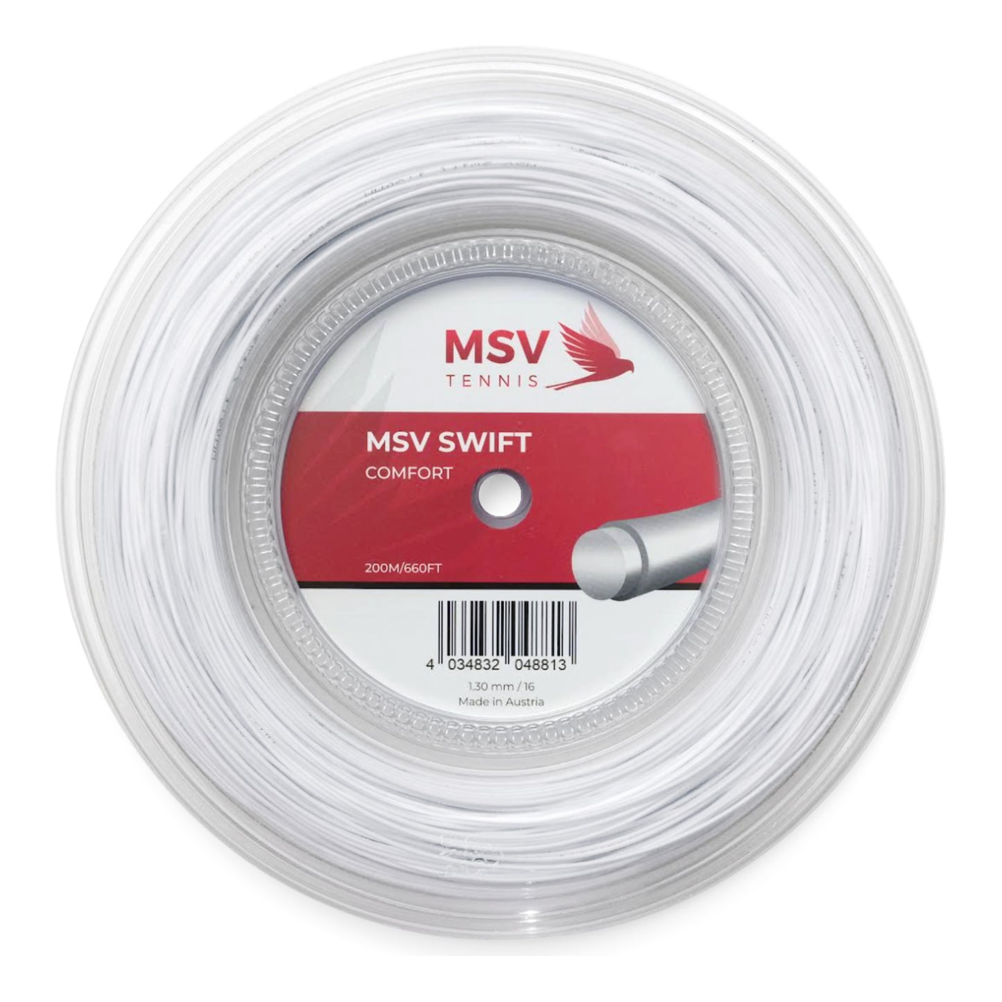 MSV Swift Bobinas De Cordaje 200m-Blanco MSV Swift Bobinas De Cordaje 200m-Blanco