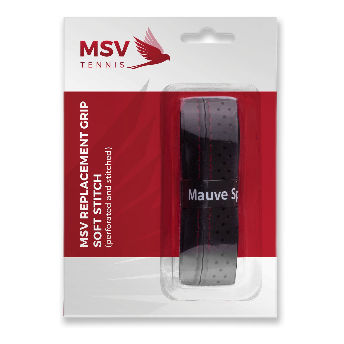 MSV Basic Grip Soft-Stich Perforated And Stitched Pack De 1-Negro MSV Basic Grip Soft-Stich Perforated And Stitched Pack De 1-Negro