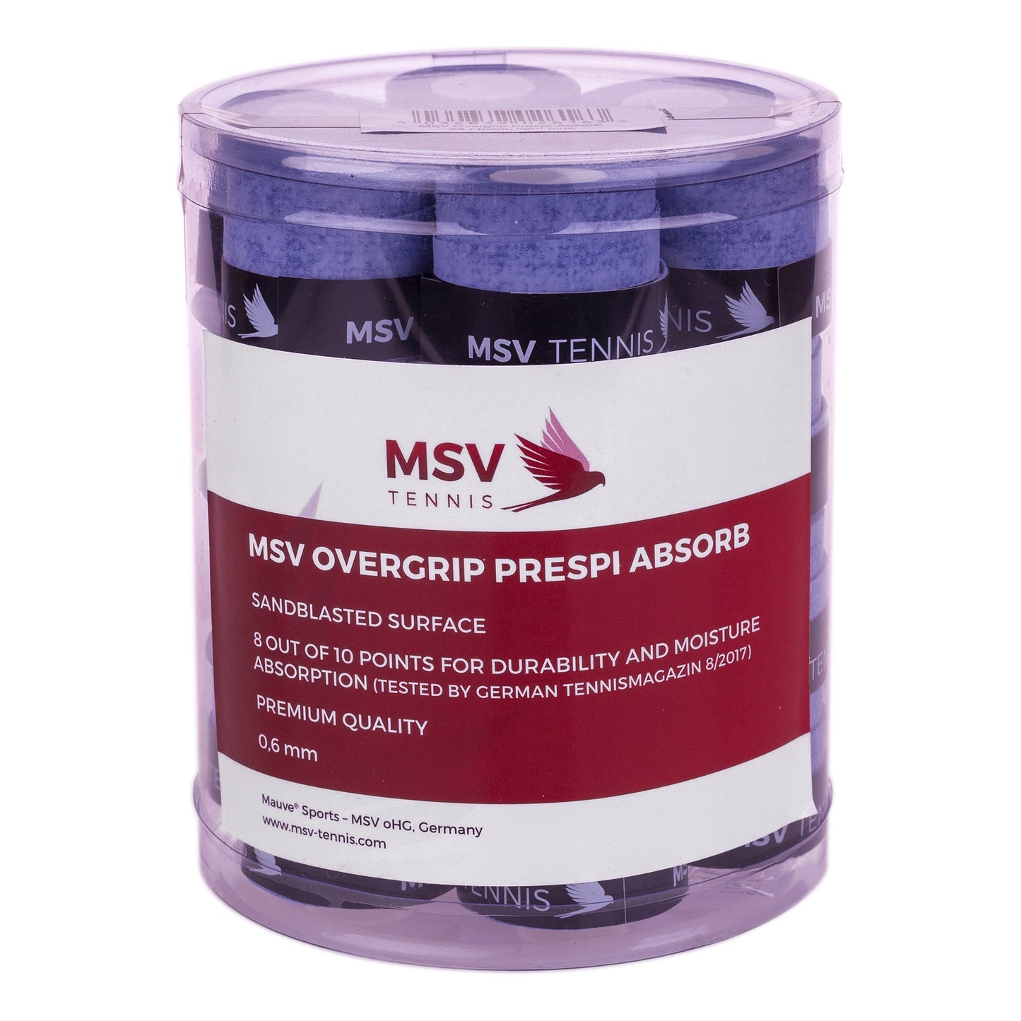 MSV Overgrip Prespi Pack De 24-Azul Claro MSV Overgrip Prespi Pack De 24-Azul Claro