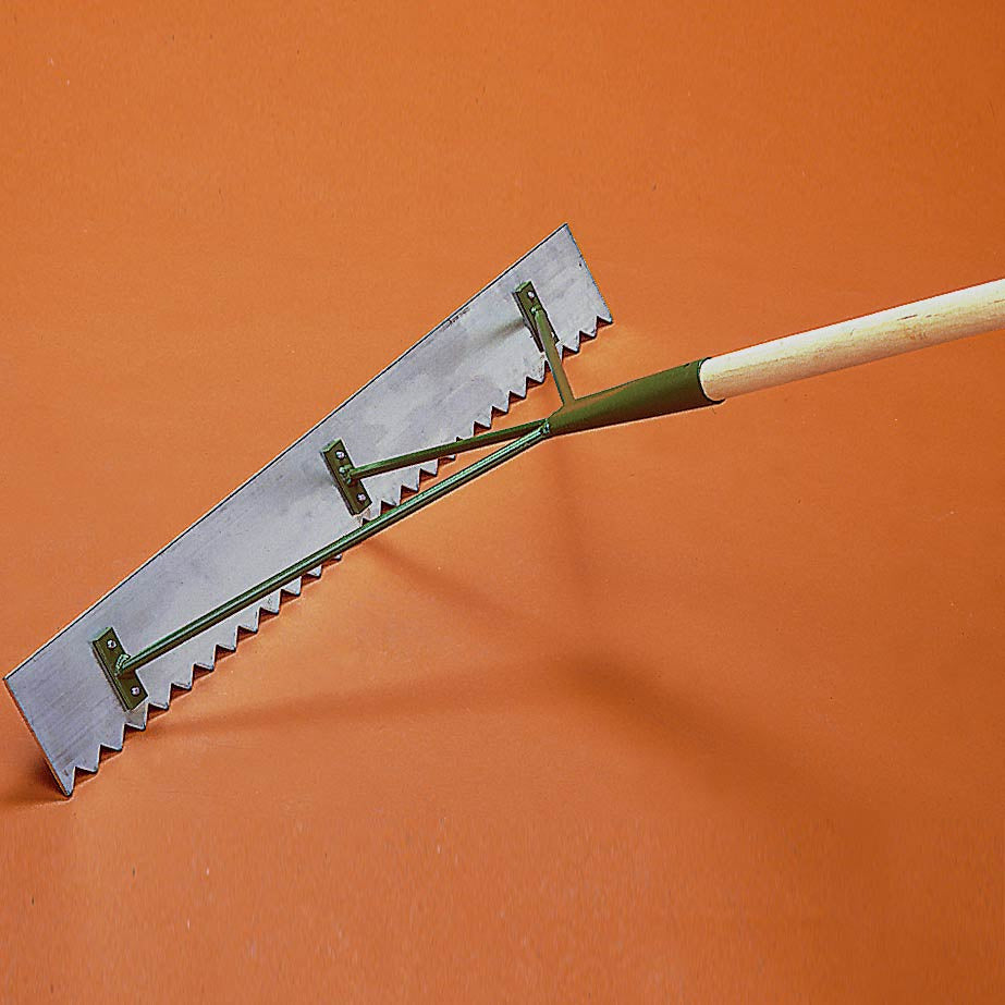 Tegra Regleta Dentada De Raspado Con Pivote De Metal (sin Mango)-Plateado Tegra Regleta Dentada De Raspado Con Pivote De Metal (sin Mango)-Plateado