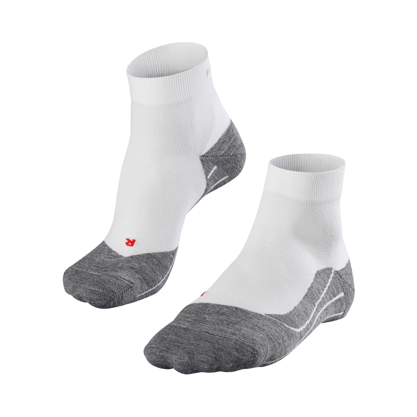 Falke RU4 Endurance Short Calcetines para correr Mujeres - blanco, gris Falke RU4 Endurance Short Calcetines para correr Mujeres - blanco, gris