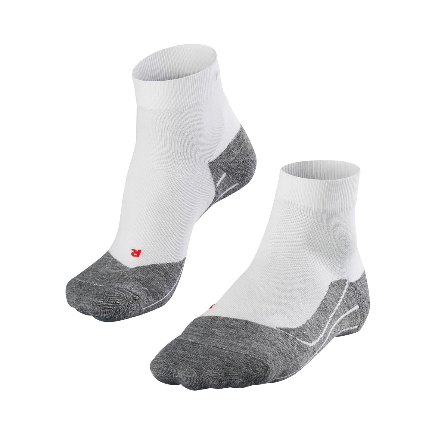 Falke RU4 Endurance Short Calcetines para correr Hombres - blanco, gris Falke RU4 Endurance Short Calcetines para correr Hombres - blanco, gris