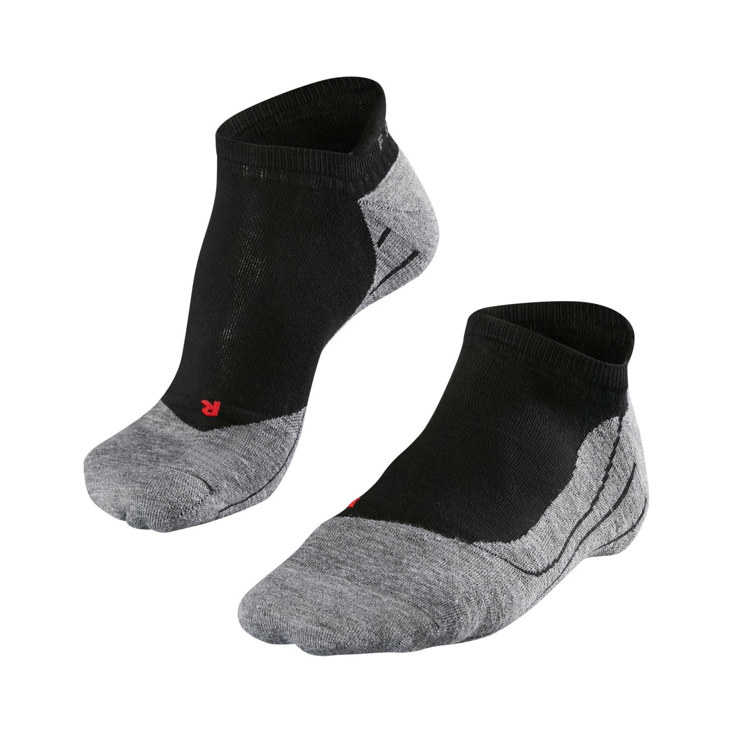 Falke RU4 Endurance Invisible Calcetines Para Correr Hombres-Negro,Gris Claro Falke RU4 Endurance Invisible Calcetines Para Correr Hombres-Negro,Gris Claro