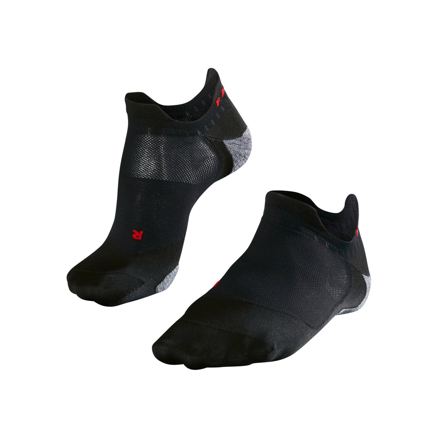 Falke RU5 Race Invisible Calcetines Para Correr Hombres-Negro,Gris Falke RU5 Race Invisible Calcetines Para Correr Hombres-Negro,Gris
