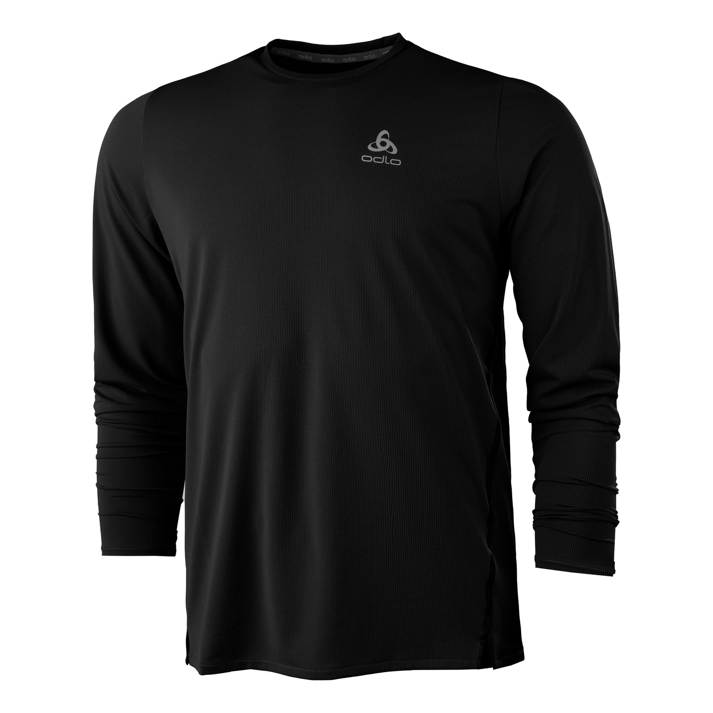 Odlo Zeroweight Chill-Tec Crew Neck Camiseta De Manga Larga Hombres-Negro Odlo Zeroweight Chill-Tec Crew Neck Camiseta De Manga Larga Hombres-Negro
