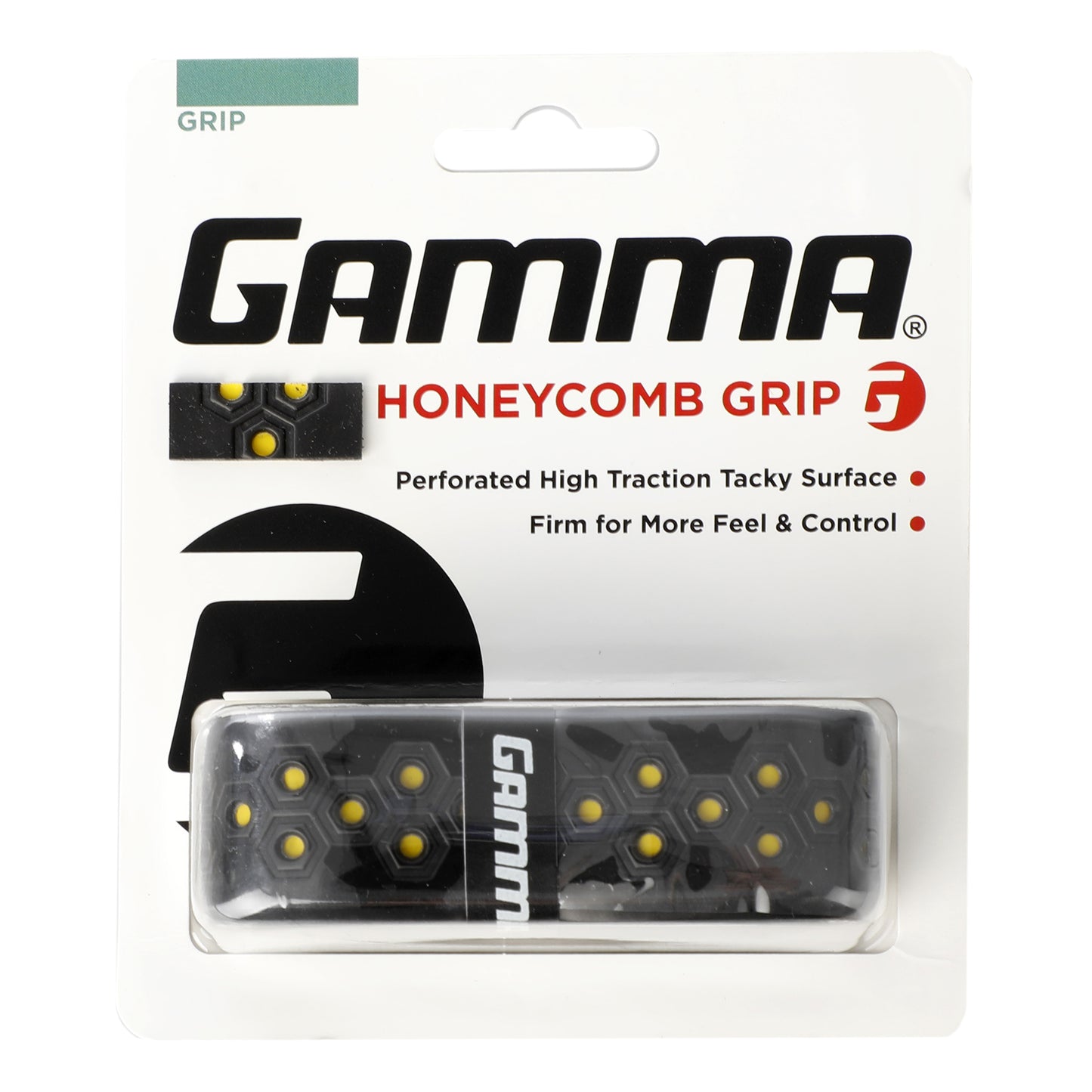 Gamma Honeycomb Cushion Grip Pack de 1 - negro Gamma Honeycomb Cushion Grip Pack de 1 - negro