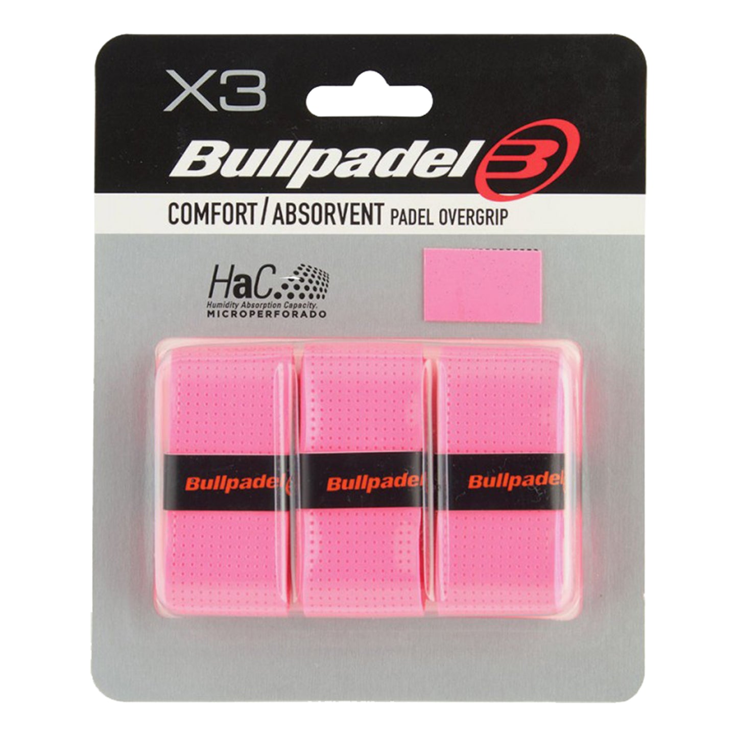 Bullpadel GB-1201 COMFORT ABSORBENT-Rosa Neón Bullpadel GB-1201 COMFORT ABSORBENT-Rosa Neón