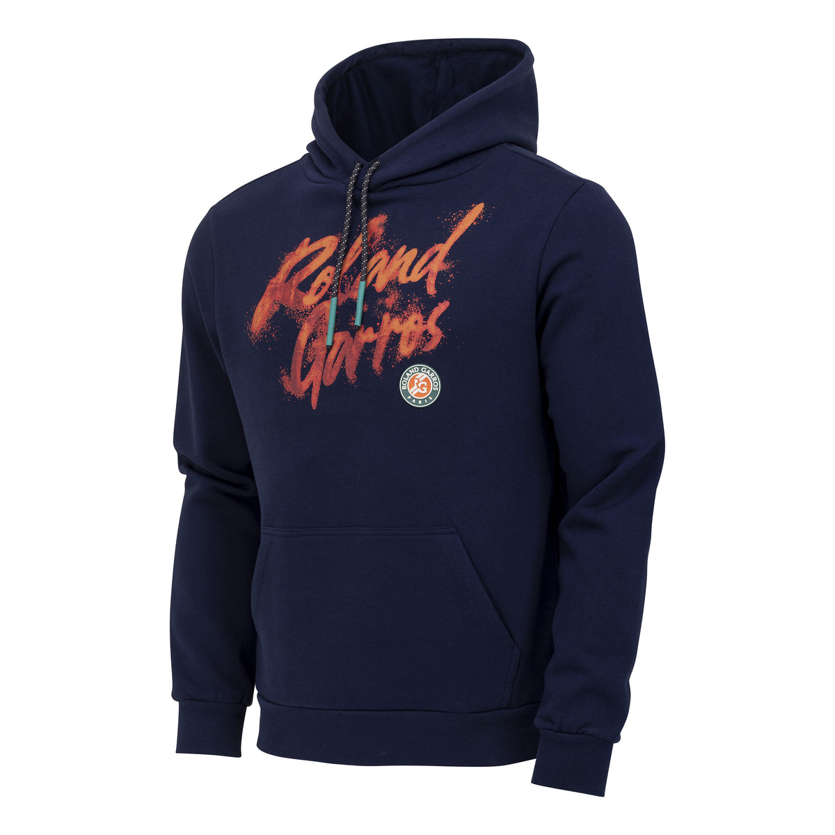 Roland Garros Sudadera Con Capucha Hombres-Azul Oscuro Roland Garros Sudadera Con Capucha Hombres-Azul Oscuro