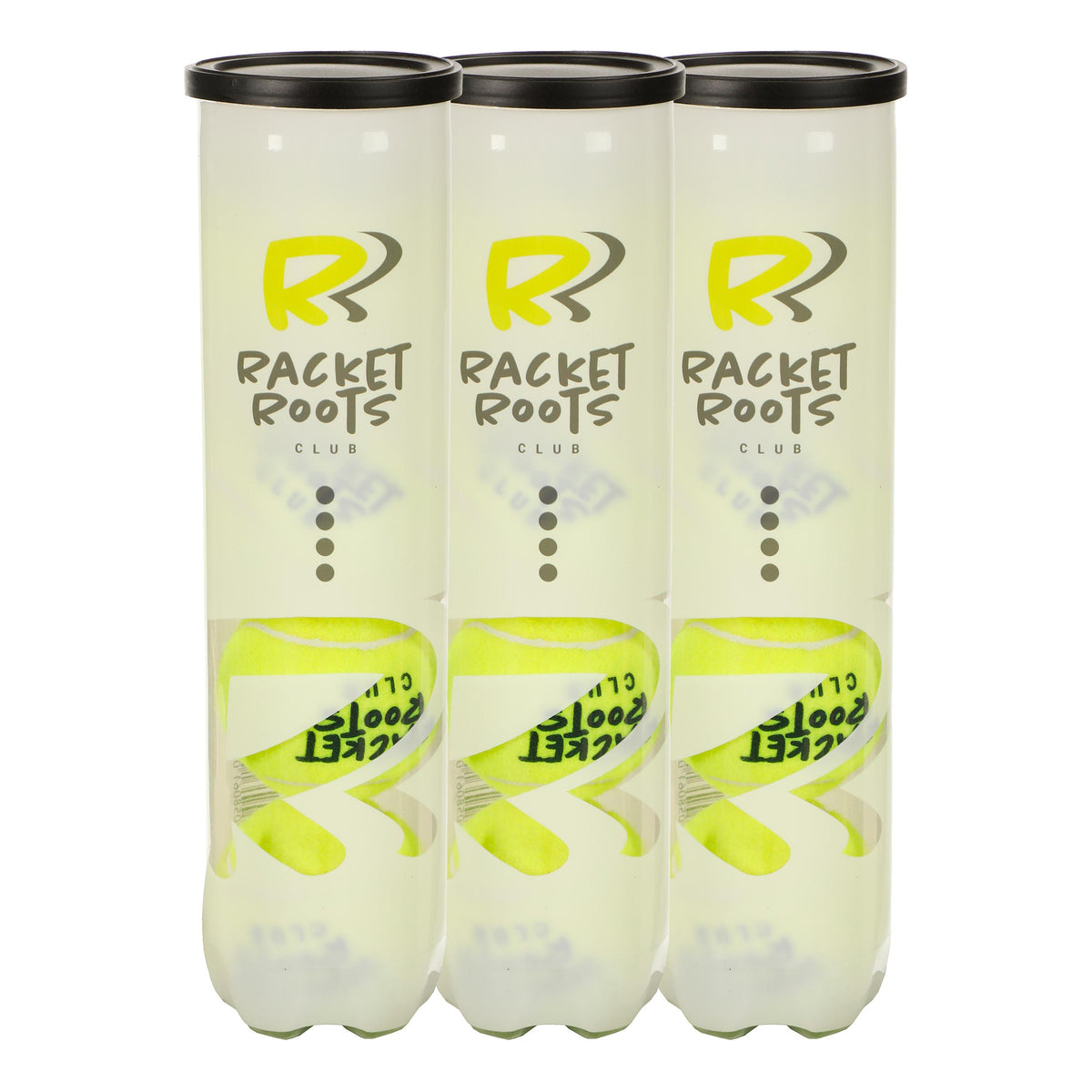 Racket Roots 3 botes de 4 pelotas Club Racket Roots 3 botes de 4 pelotas Club