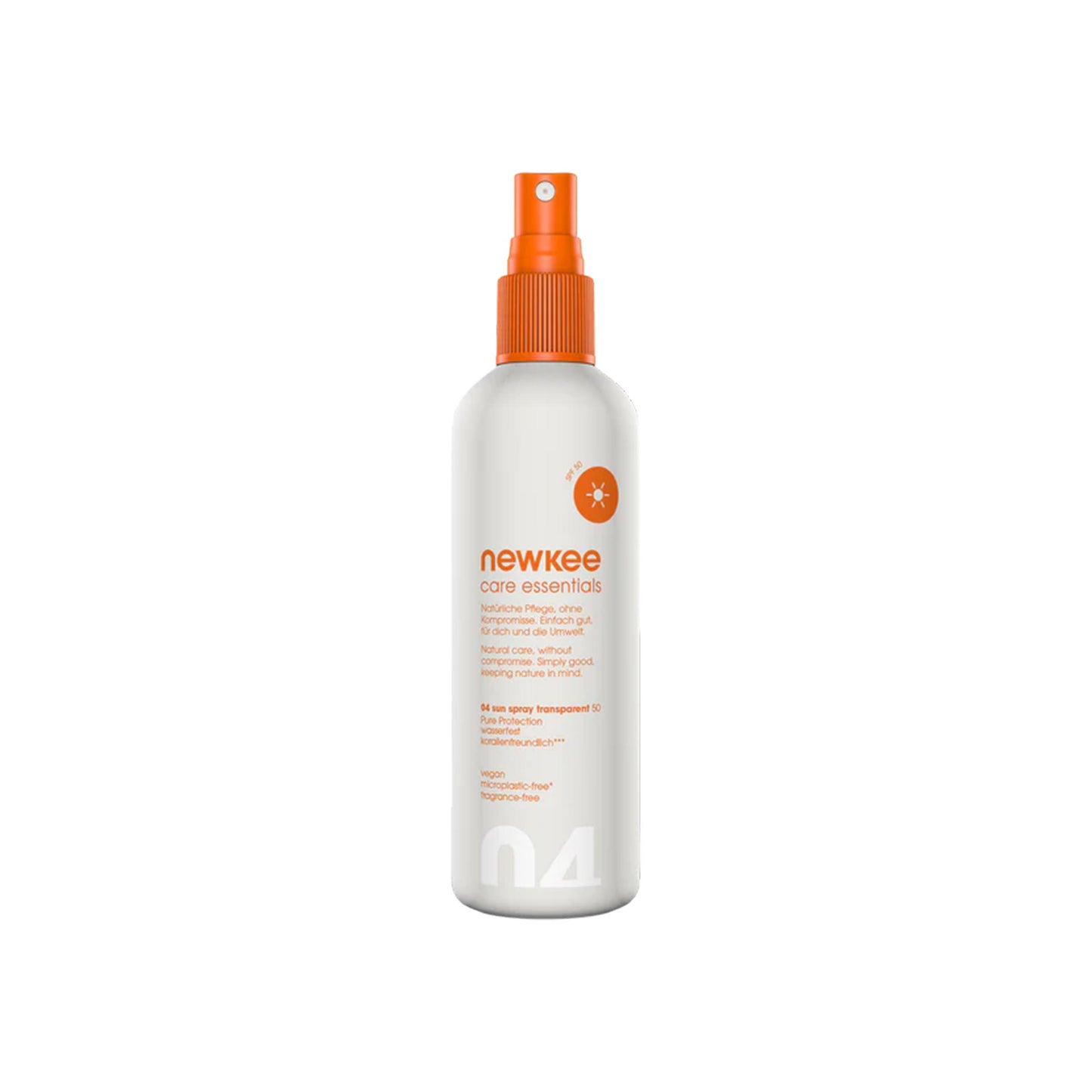 Newkee Sun Spray transparent 50 Cosméticos - blanco, naranja Newkee Sun Spray transparent 50 Cosméticos - blanco, naranja