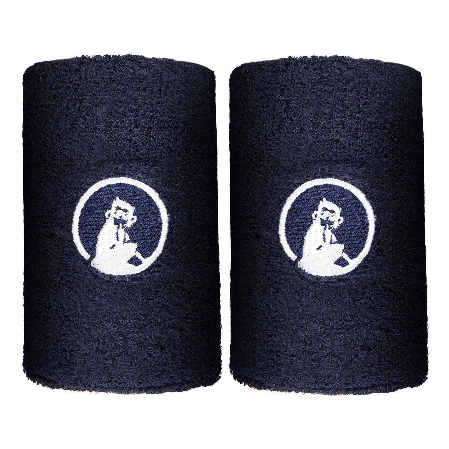 Quiet Please Cinta para sudor Pack de 2 largo - azul oscuro Quiet Please Cinta para sudor Pack de 2 largo - azul oscuro