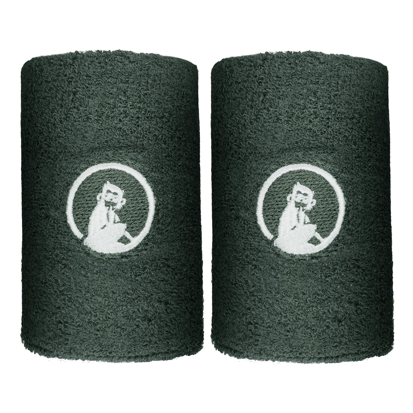 Quiet Please Cinta para sudor Pack de 2 largo - salvia Quiet Please Cinta para sudor Pack de 2 largo - salvia